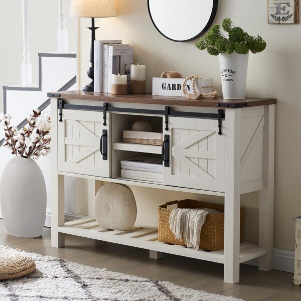 Table with Storage Shelf